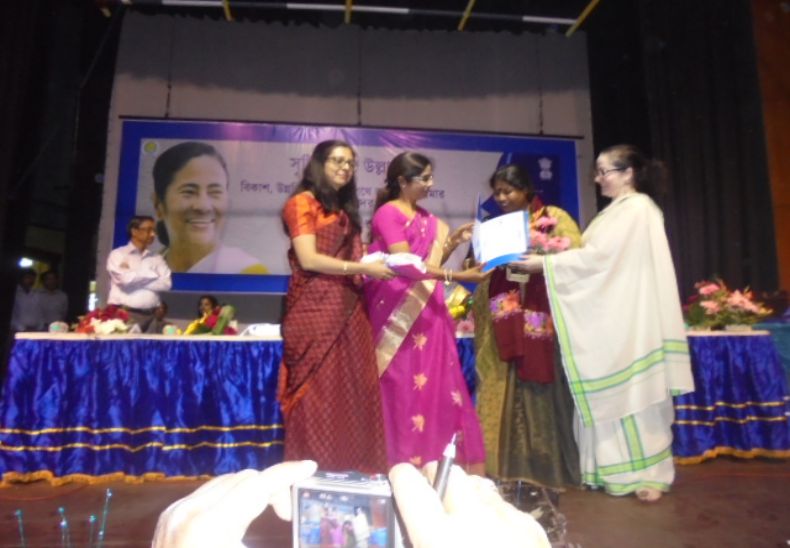 Award getting from WCD department Govt. Of India